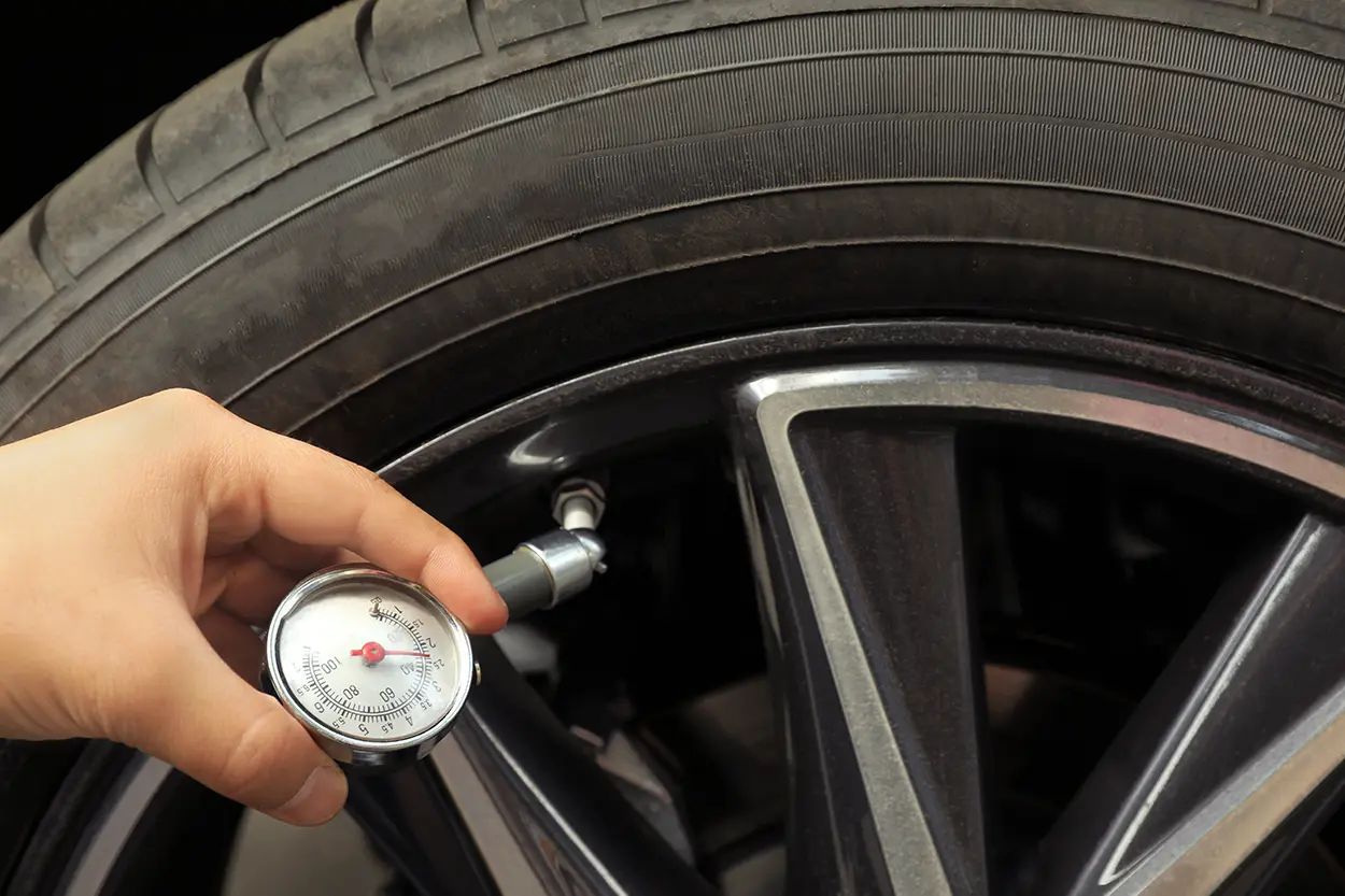 tire pressure check