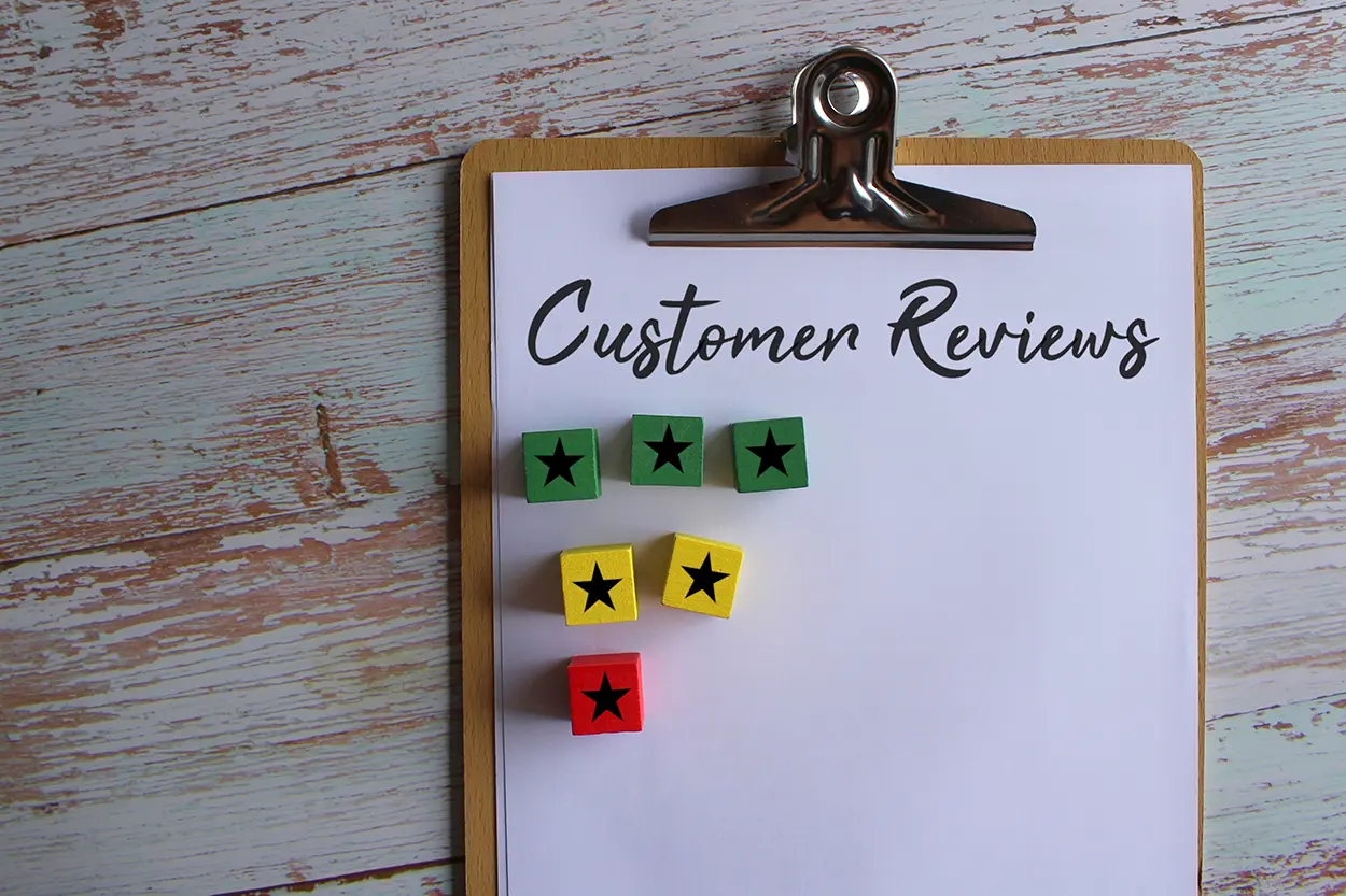 customer reviews