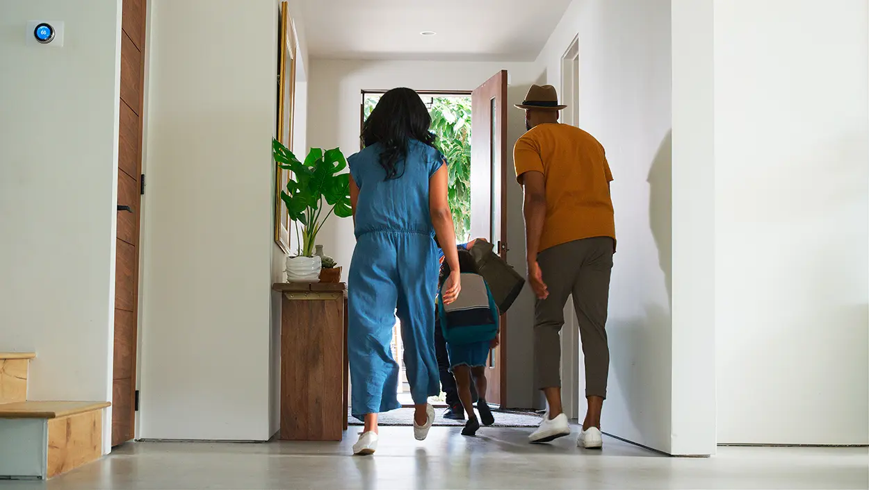 make a home fire evacuation plan